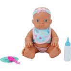 Dollz'n More Ada Bebek Beslenme Seti 23 Cm. - Mavi