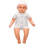 Dollz'n More Denis Bebek 60 cm Karışık Desenli Pembe Bere ile Sevimli Oyun Arkadaşı 60012