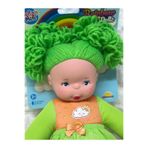 Dollz'n More Gökkuşağı Bebekleri Lahana Saçlı Dolgu Bebek 35 Cm (YENİ SEZON) Yeşil