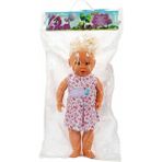 Dollz'n More Lila Türkçe Konuşan Bebeğim 60 Cm. 60011 - Sarışın-Pembe Çiçekli Elbise - Renkli