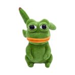Dolması Hayvanlar 26 cm Kurbağa Pikachu Peluş Oyuncaklar Pepe Kurbağa Jenny Kum Kurbağa Hayvan Dolması Peluş Bebek Oyuncaklar Çocuklar Için (Yurt Dışından) - Yeşil