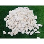Dolomit Taş 1-2 Cm Beyaz Taş Bahçe Taşı Süs Taşı Dere Taşı