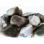 Dolomite Siyah Dolomit Taş 5 kg 6 - 8 cm Akvaryum Çakıl Bahçe Terrarium Taşı