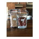 DOLPAK 2 Boy Kavanoz Görünümlü, Kilitli, Gıda Saklama Poşeti-5orta-700ml / 5 Büyük-1000 ml