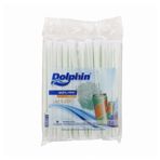 Dolphin 100 Adet Kağıtlı Pipet