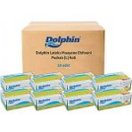 Dolphin Beyaz Lateks Eldiven Pudralı (L) 20 PK x 100 Adet (Koli)