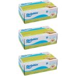 Dolphin Beyaz Lateks Eldiven Pudralı (M) 100'LÜ x 3 - Renkli - Standart