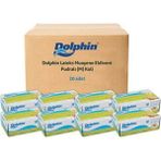 Dolphin Beyaz Lateks Eldiven Pudralı (M) 20 PK x 100 Adet (Koli)