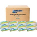 Dolphin Beyaz Lateks Eldiven Pudralı (S) 20 PK x 100 Adet (Koli)