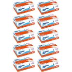 Dolphin Beyaz Lateks Eldiven Pudrasız (L) 100lü Paket 10 Adet