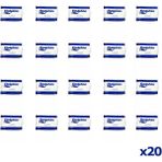 Dolphin Büyük Boy 100 Adetlik 20 Paket Pe İş Temizlik Tek Kullanımlık Şeffaf Poşet Market Eldiven