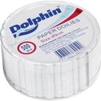Dolphin Dantel Görünümlü Kağıt Bardak Altlığı - Çay Bardağı Kağıt Altlığı - 24 Adet 500'lü Paket