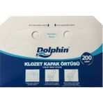Dolphin Kağıt Klozet Kapak Örtüsü 200'LÜ