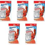 Dolphin Kırmızı Large Büyük 9-9,5 5 Paket Lateks Bulaşık Temizlik Eldiveni