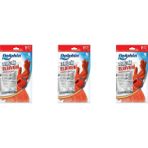 Dolphin Kırmızı Small Boy Küçük 7-7,5 3 Paket Lateks Bulaşık Temizlik Eldiveni