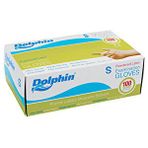 Dolphin Lateks Beyaz Small 100'lü Pudralı Eldiven