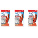 Dolphin Lateks Bulaşık Temizlik Eldiveni - Kırmızı - Large (Büyük) - 9-9,5-3 Paket