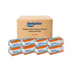 Dolphin Lateks Eldiven Pudrasız Muayene Eldiveni Beyaz 20 x 100'lü