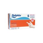 Dolphin Lateks Muayene Eldiveni Pudrasız 100 Adet Beyaz S (2'Li Paket)