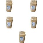 Dolphin Muffin Kare Kağıt Kraft Sarı Kek Kalıbı - 50 Adetlik 5 Paket