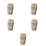 Dolphin Muffin Kare Kağıt Kraft Sarı Kek Kalıbı Kapsülü Kabı - 50 Adetlik 5 Paket