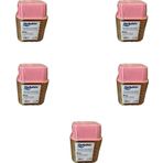 Dolphin Muffin Kare Kağıt Pembe Altın Cupcake Kek Kalıbı Kapsülü Kabı - 25 Adetlik 5 Paket