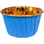 Dolphin Muffin Kek Kapsülü Mavi Içi Gold 25 Li - 1 Adet