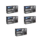 Dolphin Nitril PowerGrip Ekstra Kalın Elmas Dokulu Eldiven Siyah Large Büyük Boy - 50'li 5 Paket