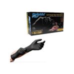 Dolphin Nitril Siyah Eldiven M 100'lü