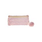 Dolphin PC-897 Peluş Pembe Kalem Çantası