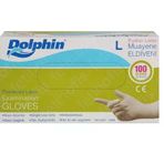 Dolphin Pudralı L 20 Kutu Lateks Muayene Eldiveni