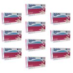 Dolphin Pudrasız Vinil Vinyl Tek Kullanımlık Eldiven Şeffaf Medium Orta Boy - 100'lü 10 Paket