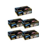 Dolphin Siyah Çok Amaçlı Nitril Eldiven Pudrasız (L) 100lü Paket 5 Adet