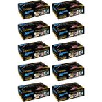 Dolphin Siyah Çok Amaçlı Nitril Muayene Eldiveni XL Beden | 10 Paket - MDR