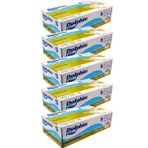 Dolphin Tek Kullanımlık Lateks Beyaz Pudralı Small ( S ) Muayne Eldiveni - 100 Adetlik 5 Paket