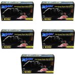 Dolphin Tek Kullanımlık Lateks Siyah Pudrasız Nitril Muayne Eldiveni Large Büyük Boy 100'lü 5 Paket