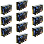 Dolphin Tek Kullanımlık Lateks Siyah Pudrasız Nitril Muayne Eldiveni Medium Orta 100'lü 10 Paket
