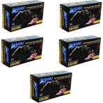 Dolphin Tek Kullanımlık Lateks Siyah Pudrasız Nitril Muayne Eldiveni Small Küçük Boy 100'lü 5 Paket