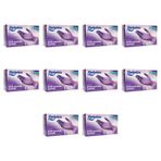 Dolphin Tek Kullanımlık Lila Nitril Eldiven - Muayne Eldiveni Large Büyük Boy - 100'lü 10 Paket