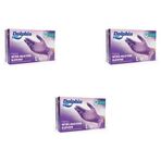 Dolphin Tek Kullanımlık Lila Nitril Eldiven - Muayne Eldiveni Large Büyük Boy - 100'lü 3 Paket