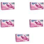 Dolphin Tek Kullanımlık Pembe Nitril Eldiven - Muayne Eldiveni Medium Orta Boy - 100'lü 5 Paket