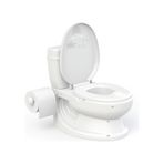 Dolu Beyaz Eğitici Bebek Tuvalet Lazımlık Beyaz