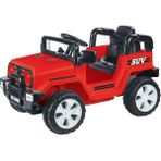 Dolu Sahara 12V Akülü Suv Araba Jeep Uzaktan KumandalıKırmızı