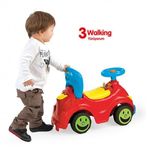 Dolu Smile Kırmızı Araba 4 ü 1 Arada Multi Fonsiyonlu Bisiklet İlk Adım Arabası