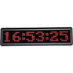 Dolunay LED Dijital LED Saat Dotmatrix 10CM x 38CM - 10 cm*38 cm