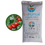 DOMATES için, Biohumus Organik gübre, Organik Sertifikalı, Kök geliştirici, toprak düzenleyici, bitki besleyici, 25 Kg (1)