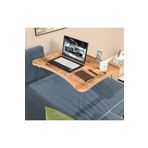 DOME Mobilya Katlanır Laptop Sehpa Çalışma Kahvaltı Masası Atlantik Çam Mdf