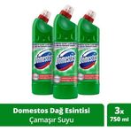 Domestos 3x750 ml Ultra Hijyen Dağ Esintisi Çamaşır Suyu
