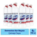 Domestos 6x750 ml Kar Beyazlığı Çamaşır Suyu