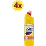 Domestos Çamaşır Suyu 750 Ml Limon Ferahlığı - 4'Lü Paket